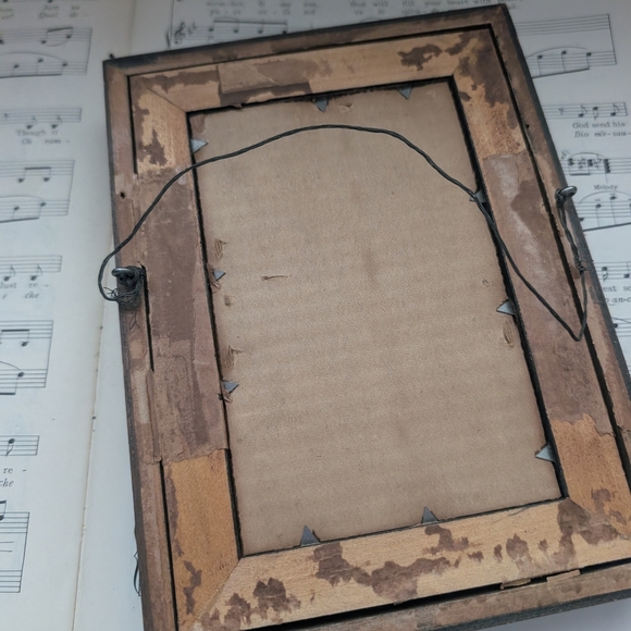 Framed Vintage Boy Portrait - Picture 8 of 9